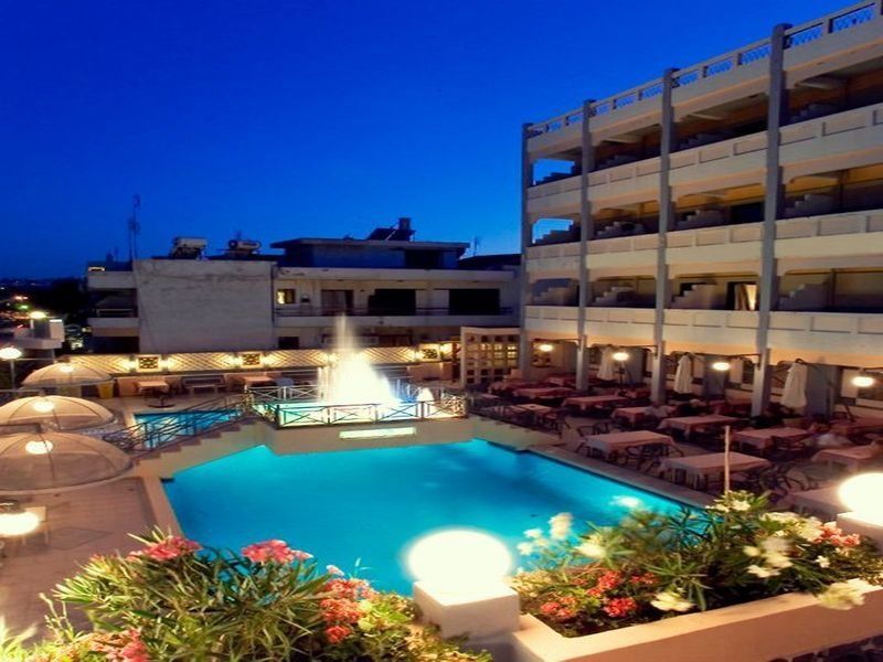 Rainbow Hotel Rhodes City Buitenkant foto