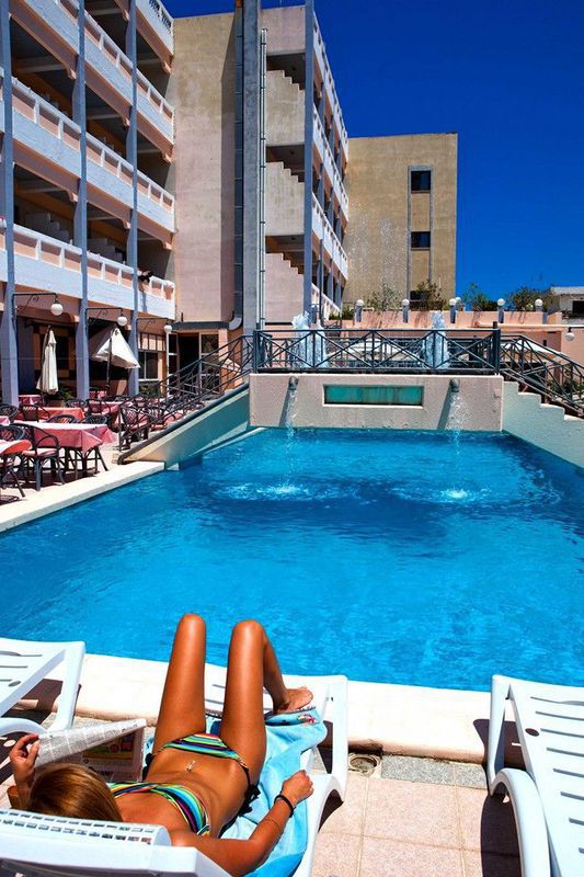 Rainbow Hotel Rhodes City Buitenkant foto